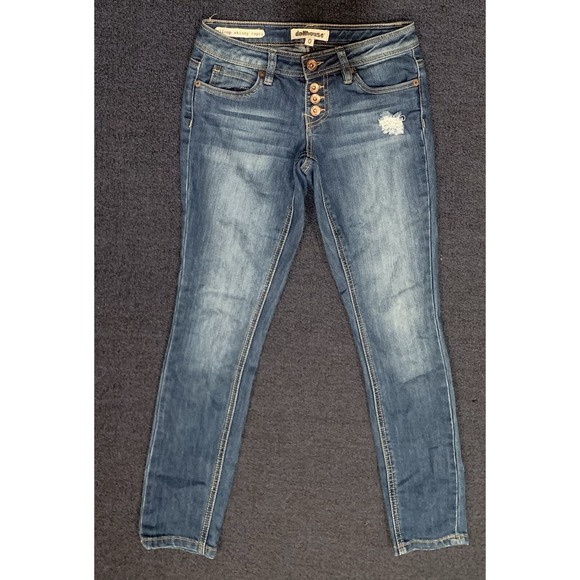 Dollhouse Denim - Dollhouse Jeans Women's Size 0 26x28Roll up Skinny Capri